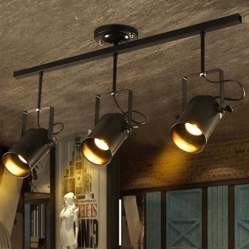 Industrial Farmhouse Retro Ceiling Spot Lamp for Coffee Clothing Shop Lighting (WH-LA-02)