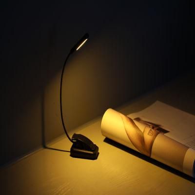 Rechargeable Book Light 3 Modes Bed Lamp Reading Light