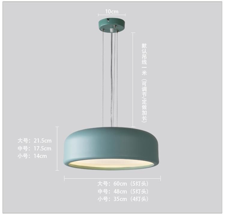 Modern Metal Designer Pendant Lamp for Kitchen Unique Hanging Lamp (WH-AP-333)