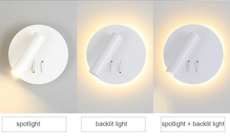 Wall Lights Indoor Wall Lamps for Bed Side Night Reading Study Room Table Desk Reading Book Light Mounted Lamp