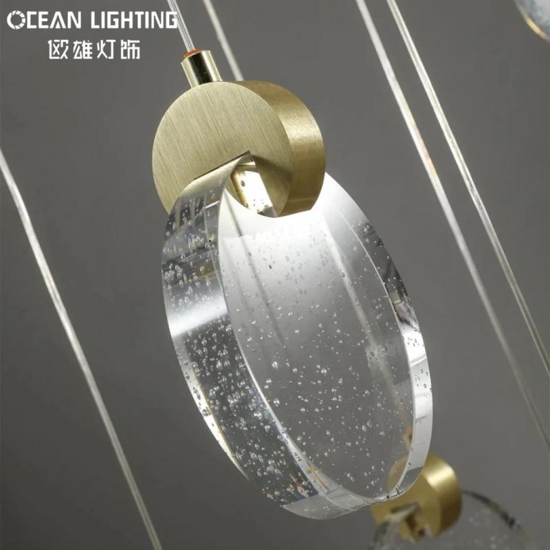Luxury Lighting LED 12W Crystal Chandelier for Living Room