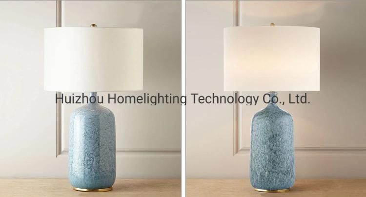 Jlt-4084 Home Bedroom Beside Decoration Ceramic Table Lamp