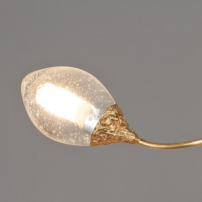 2022 High Quality Art Home Office Copper Golden LED Pendant Ceiling Light