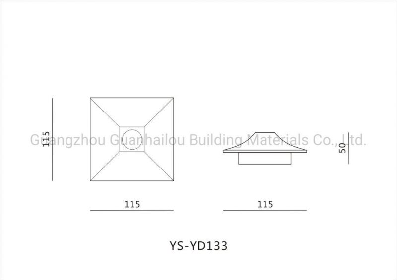 Gypsum/ Plaster Recessed Downlight /Gypsum Ceiling Light with LED (133)
