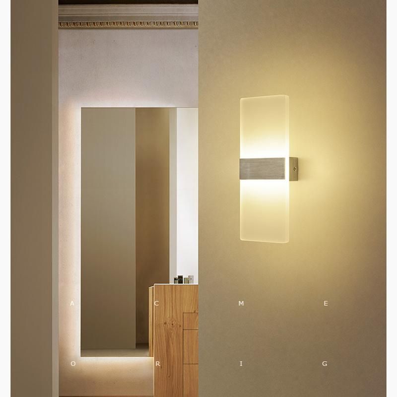 LED Wall Lamp Bedside Lamp Personality Balcony Corridor Wall Lamp Staircase Light