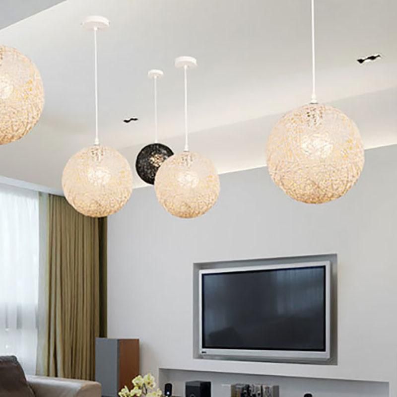 Best Selling Products OEM Decoration Lighting Woven Chandeliers Lamps Pendant Light