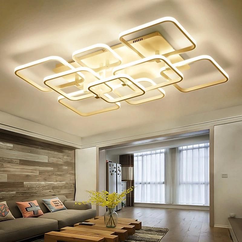 Overhead Ceiling Lamp for Living Room LED Ceiling Lights for Study Room Lighting Fixtures (WH-MA-72)