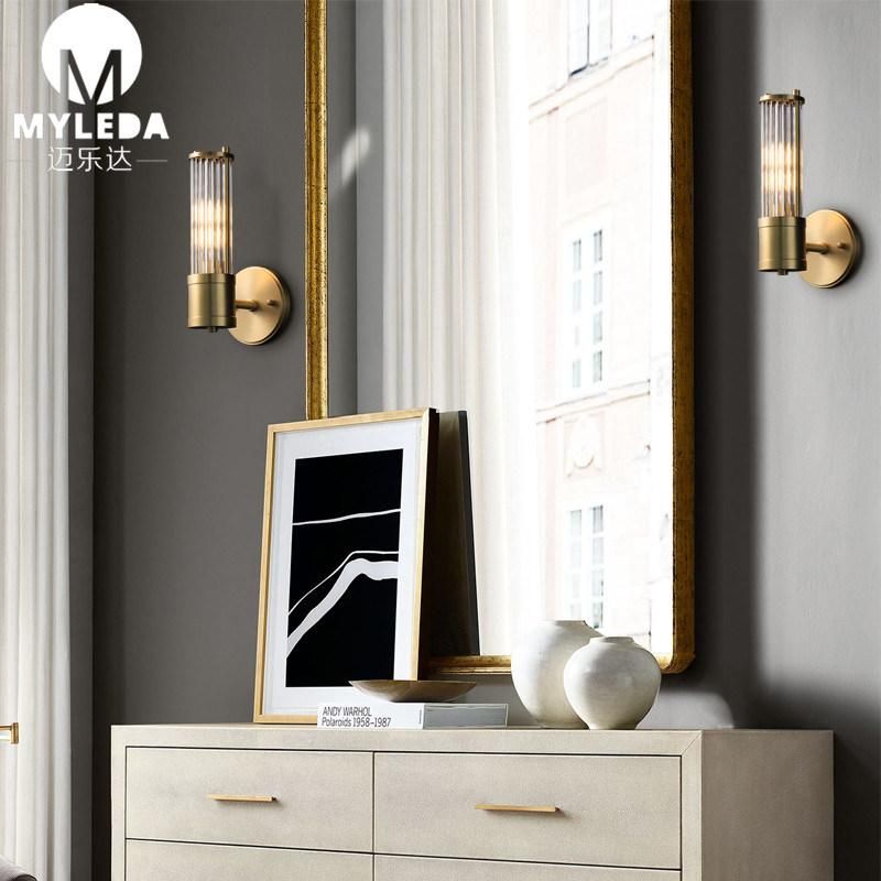Simple Metal LED Wall Sconce Light for Bathroom Mirror Light