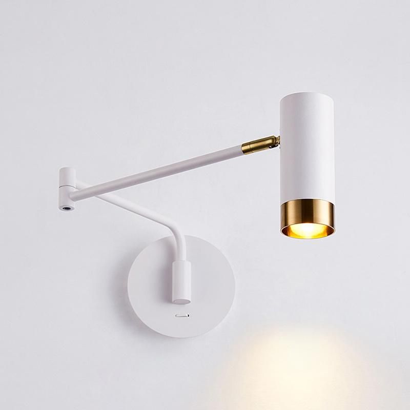 Bedside Reading Wall Lamp Modern Creative Rocker Arm Study LED Wall Light