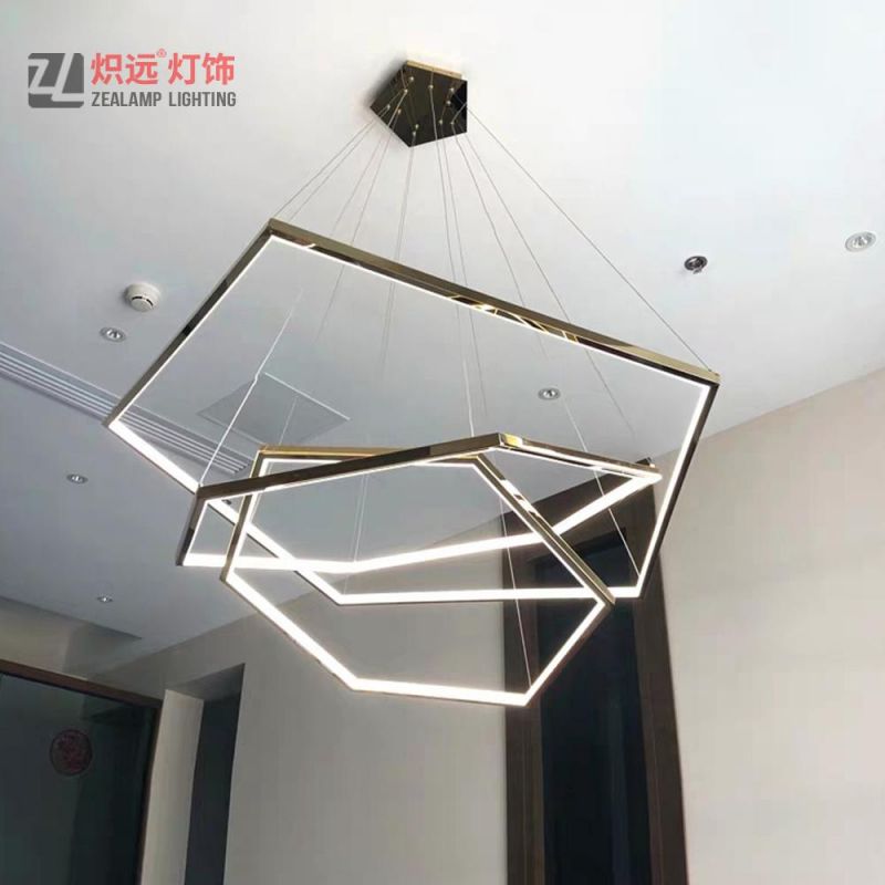 Postmodern Living Room Pendant Lamp Bedroom Chandelier