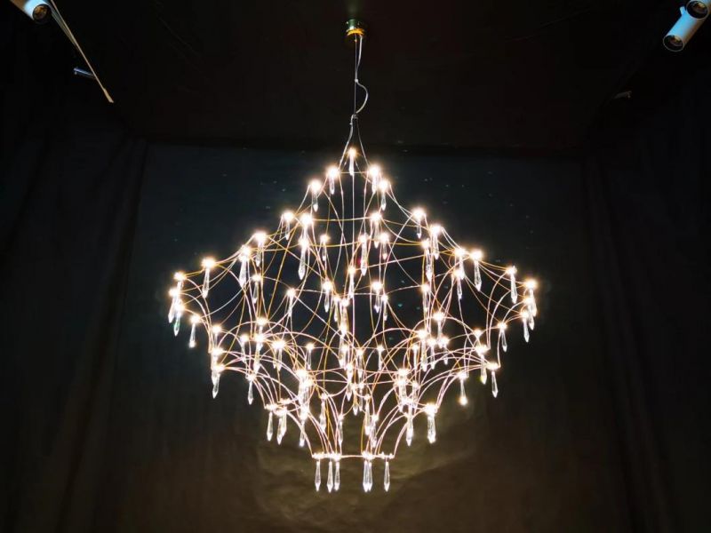 Minimalist Art Decor Lighting Fixtures Contemporary Luxury Large Antique Crystal Chandelier