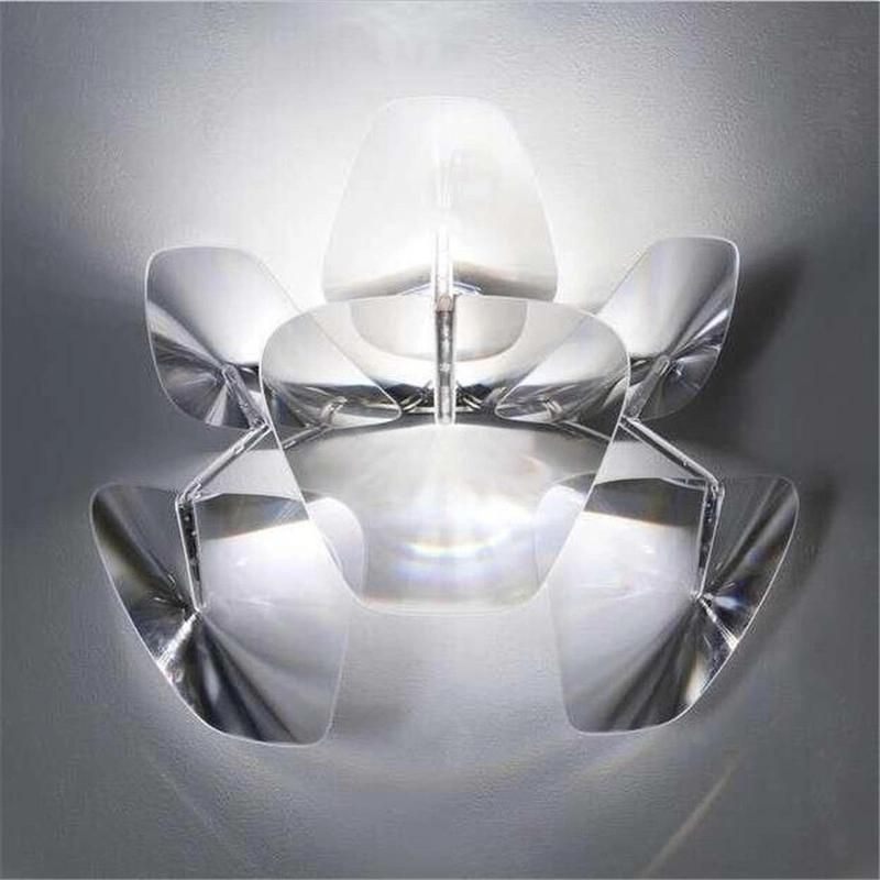 Creative Light Transparent Acrylic Pendant Light Modern Minimalist Light Lighting Dining Room Suspension Lamp (WH-AP-169)