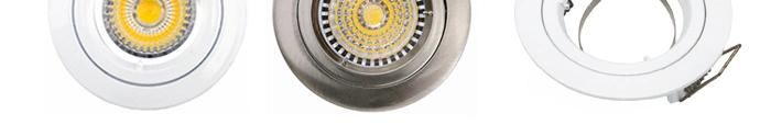Downlight Fitting Fixture Ceiling Lamp LED Holder for MR16 GU10 (LT1100)