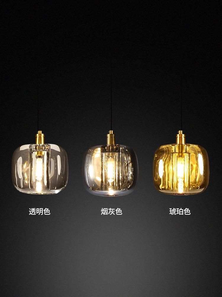 Simple Crystal Pendant Lighting Bedside Modern Linear Pendant Light Luxury Dining Table Bar Suspension Light (WH-AP-235)