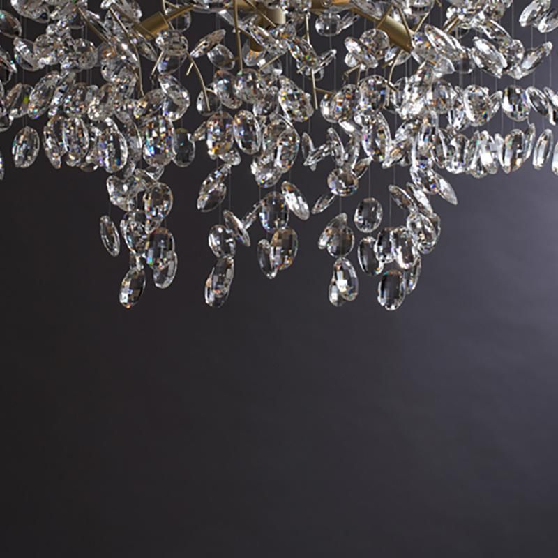 Crystal Chandelier Individual Art Living Room Dining Room All Copper