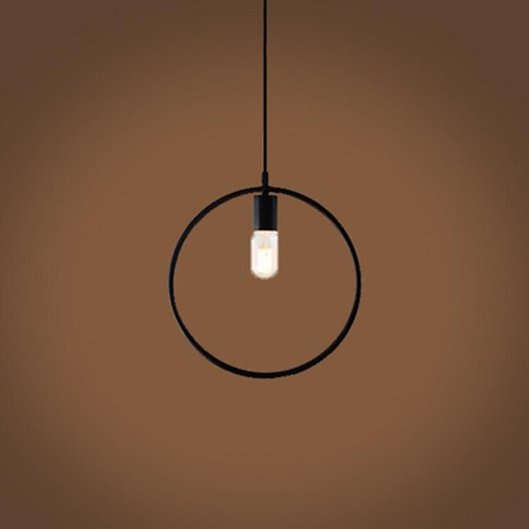 Artistic Style Pendant Light E27 Simple Design Office Hanging Lamps