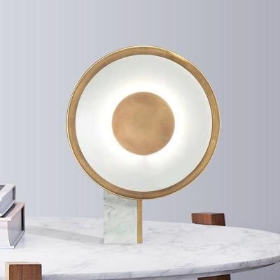 Creative Disc Design Modern Style Table Lamp Reading Light Bedside