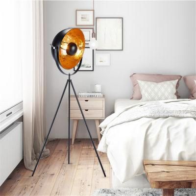 Industrial Vintage Floor Lamps for Living Room Home Decor Photo Studio Fill Light Standing Lamps for Bedroom Bedside Lamps