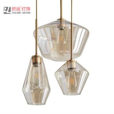 Kitchen Combination Glass Pendant Light for Decoration (ZLA056P)