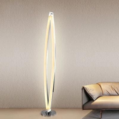 Creative Line Decoration Energy Saving Simple LED Modern Floor Lamp