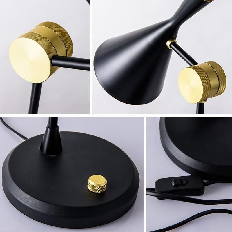 New Product Modern Minimalist Study Desk Lamp Bedroom Bedside Lamp Retro Reading Table Lamp