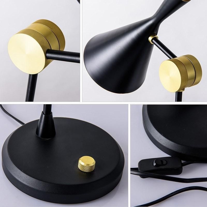 New Product Modern Minimalist Study Desk Lamp Bedroom Bedside Lamp Retro Reading Table Lamp