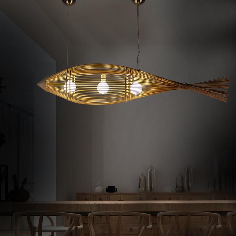 Fisherman Pendant Lights for Indoor Home Kitchen Dining Room Lighting Decor (WH-WP-17)