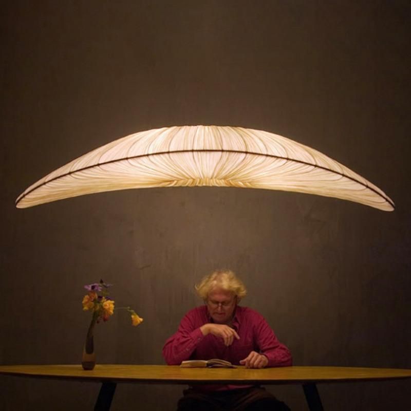 Creative Sailing Pendant Light Modern Restaurant Decor Lamp Dining Living Room Fabric Pendant Lights (WH-WP-160)