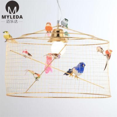 American Countryside Style Rustic Iron Home Decorations Pendant Lamp