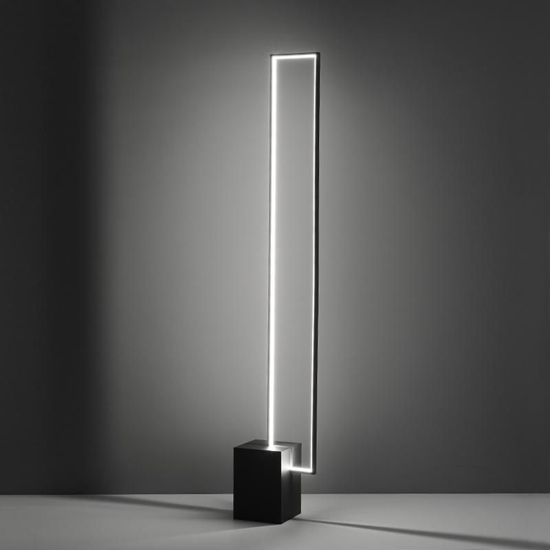 Nordic Minimalist LED Floor Lamps Tricolor Lamp Remote Control LED Stand Light (WH-MFL-09)