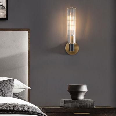 All Copper Wall Lamp Living Room Post Modern Bedside Wall Lamp