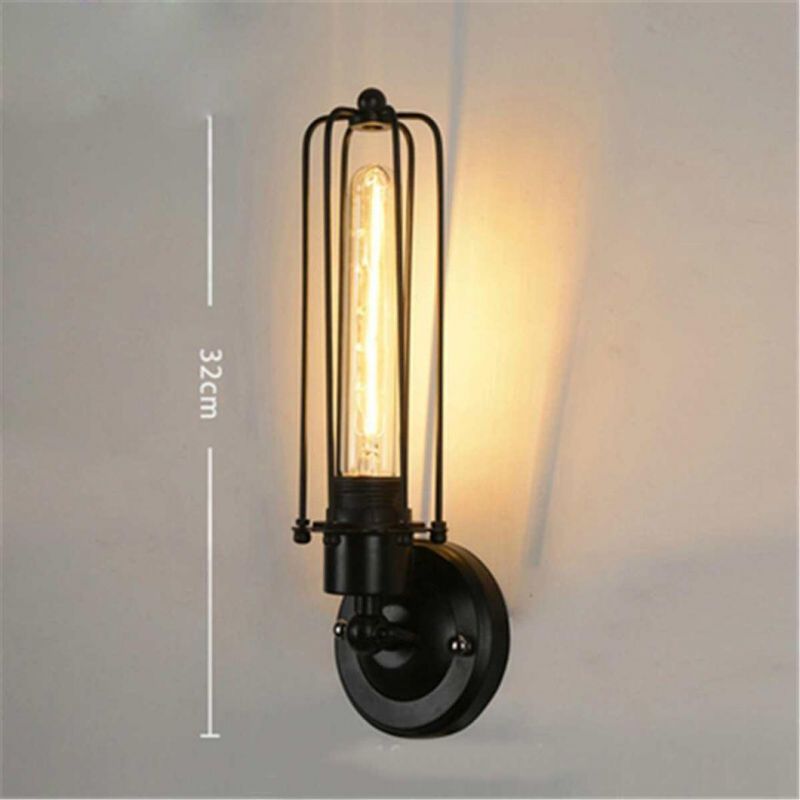 Vintage Wall Lamp Light Fixture Garden Outdoor Porch Lantern Wall Lights for Home (WH-VR-78)