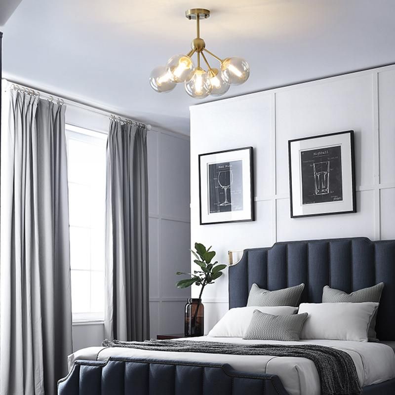 Postmodern Ceiling Light Nordic Simple Bedroom Lamp Creative Personality Room Lamp