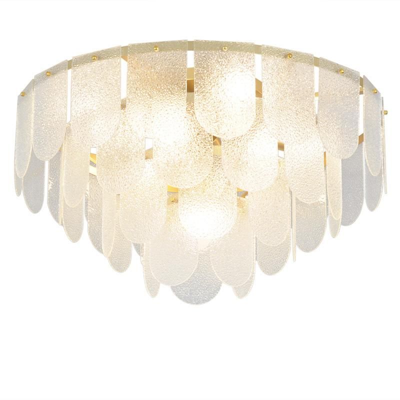 Light Luxury Living Room Pendant Lamp Simple Creative Glass Bedroom Ceiling Lamp