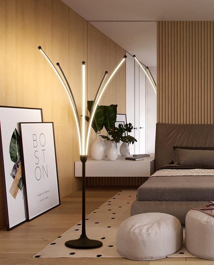 LED Light Ceiling Pendent Acrylic Modern Floor Lamp