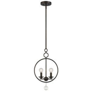 High Quality Hotel Hemp Circle Pendant Lamp 110289