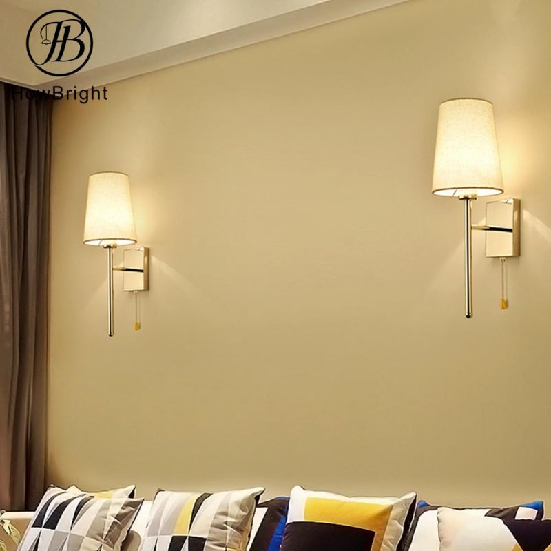 How Bright Modern Bracket Light Decoration E27 LED Wall Lamp Wall Lights for Bedroom Hotel