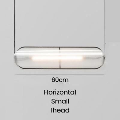 Nordic Liner Pendant Lamp Designer Minimalist LED Glass Pendant Lamp (WH-AP-118)
