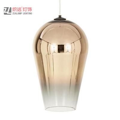 Decorative Lighting Golden Fashion Hollow Pendant Light for Dining Room