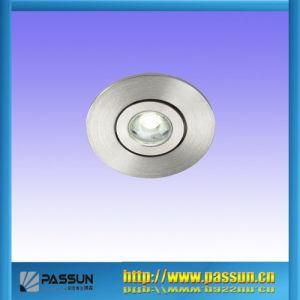 LED Ceiling Light Pure Aluminium 1W (LDC025)