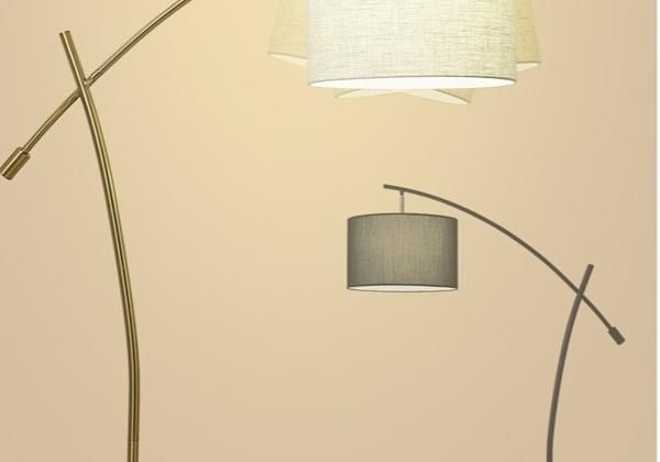Apartment Iron Nordic Luxury Arc Floor Lamp Office Modern Light Decorative Standing Hotel Floor Lamp
