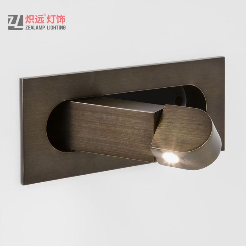 Zhongshan Factory Hotel Bedroom Headboard Flexible Decoration Wall Light