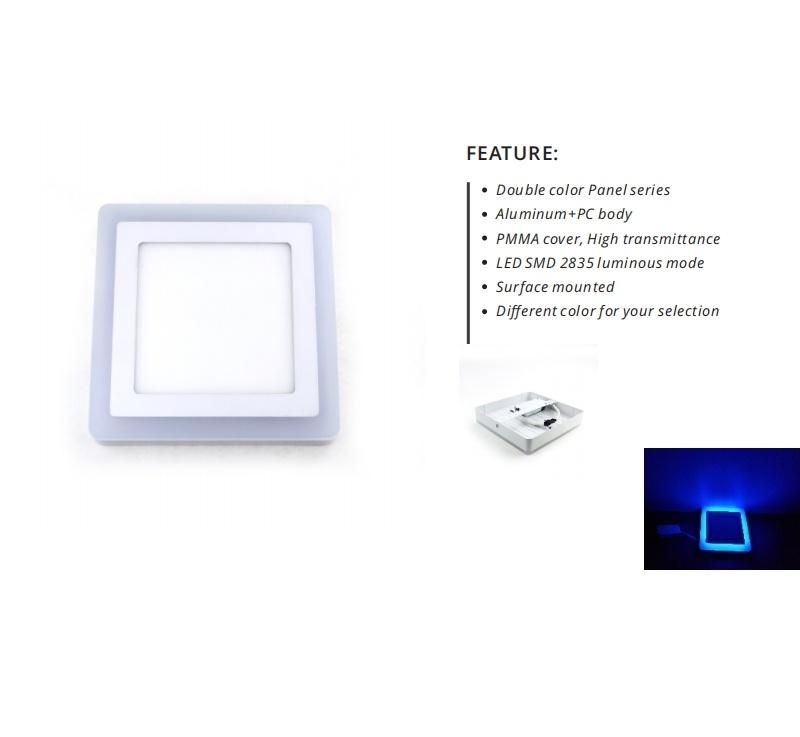 Double Color Slim Panel Light From Chinese Supplier