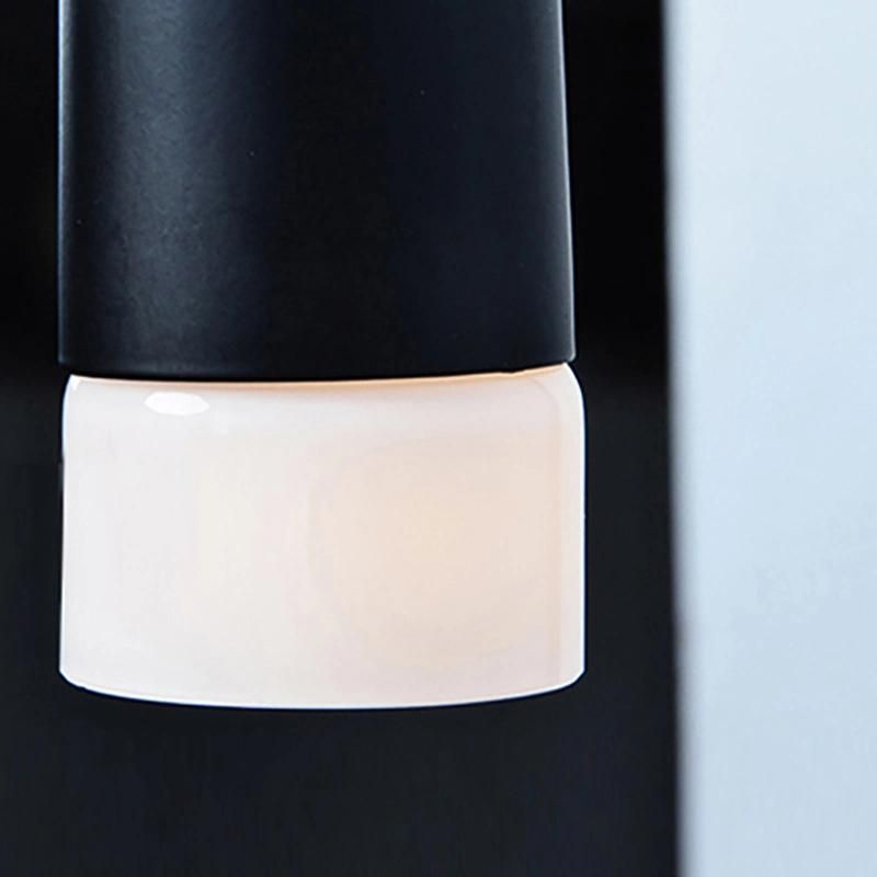 Staircase Chandelier Lamp Tube Style Modern Contracted Pendant Lamp Light