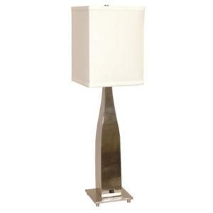 Brushed Nickel Hotel Guest Table Lamp for Room Decor