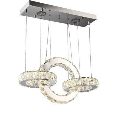 Modern Lamp Living Room Crystal Chandelier Light Pendant for Home Lighting Decoration