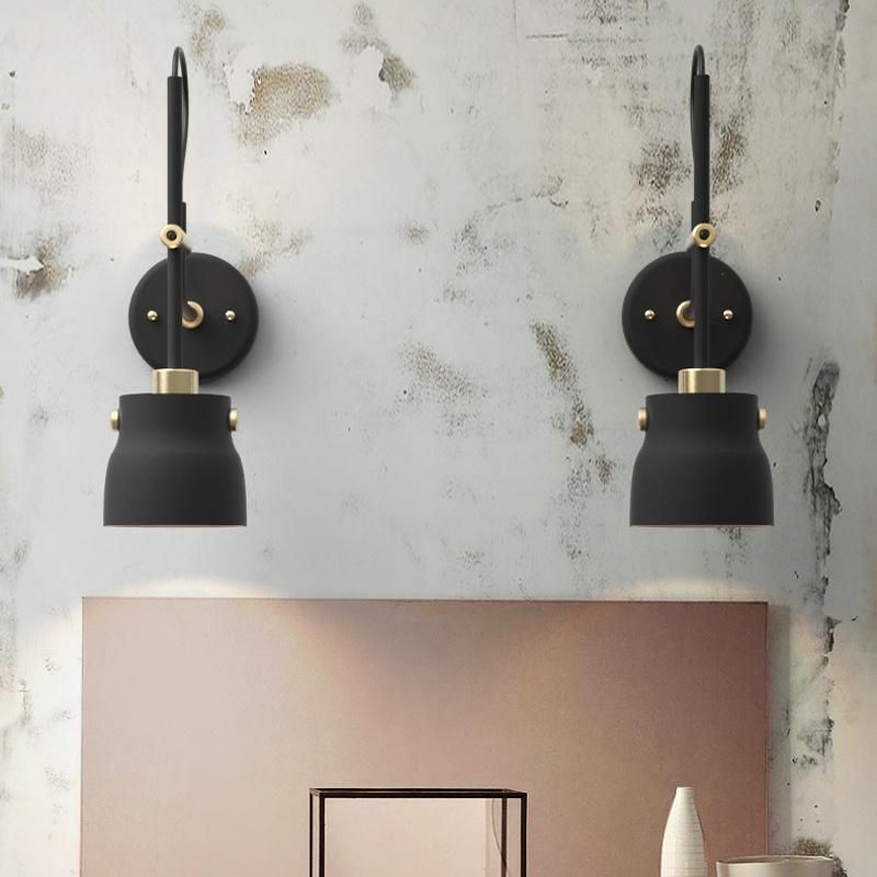Creative Industry Style Iron Art Corridor Dining Room Bedside Wall Lamp