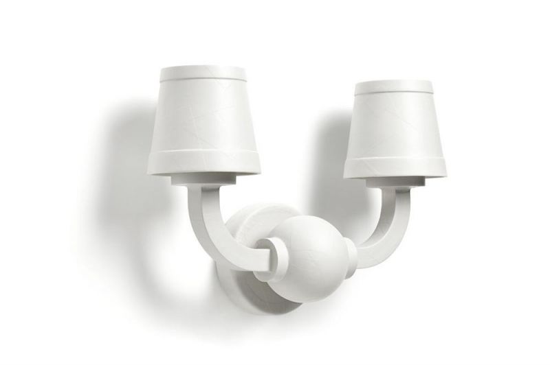Whole Manufacturer Decorative Simple White colorful Wall Lamp Dinnig Room Living Room