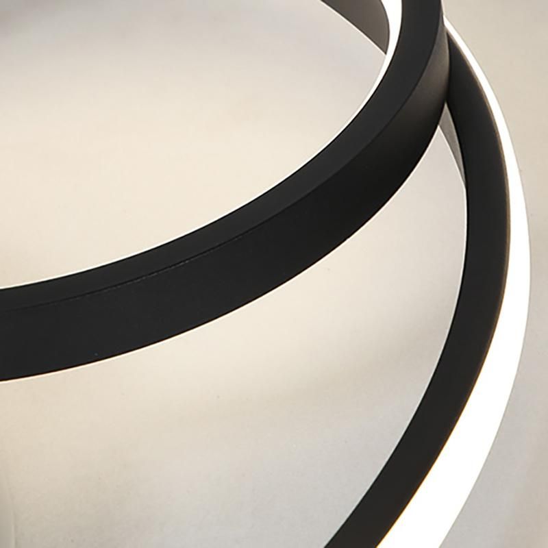 Circle Roundness Ceiling Lamp Pendant Lamp Chandelier Living Room Lamp LED