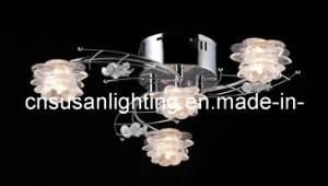 Modern LED Crystal Ceiling Light (MX8213/3+1)